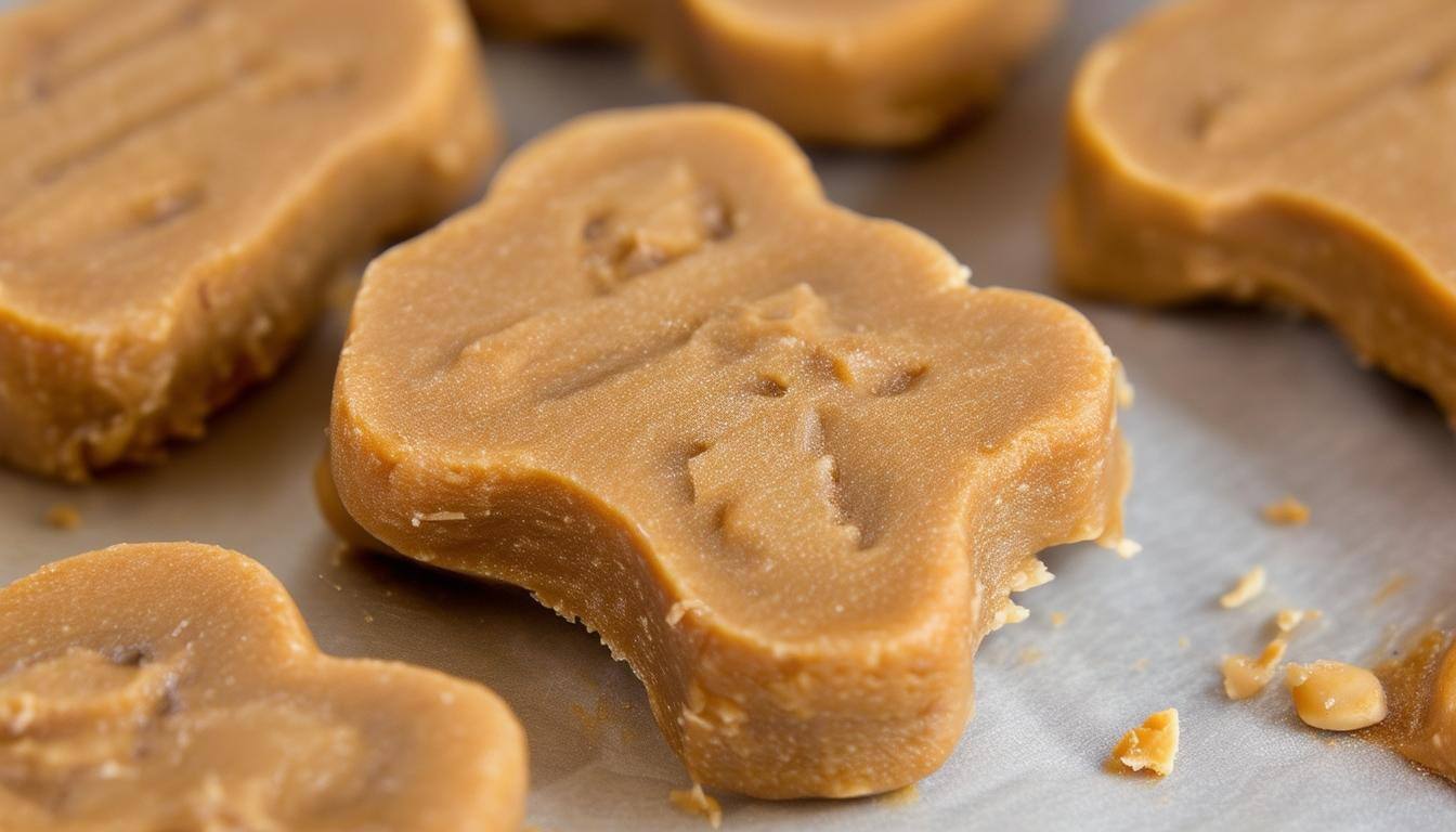 Peanut butter banana dog treats